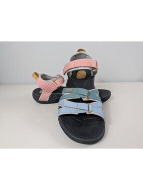 Teva Tierra women sport sandal light earth multi color size 7